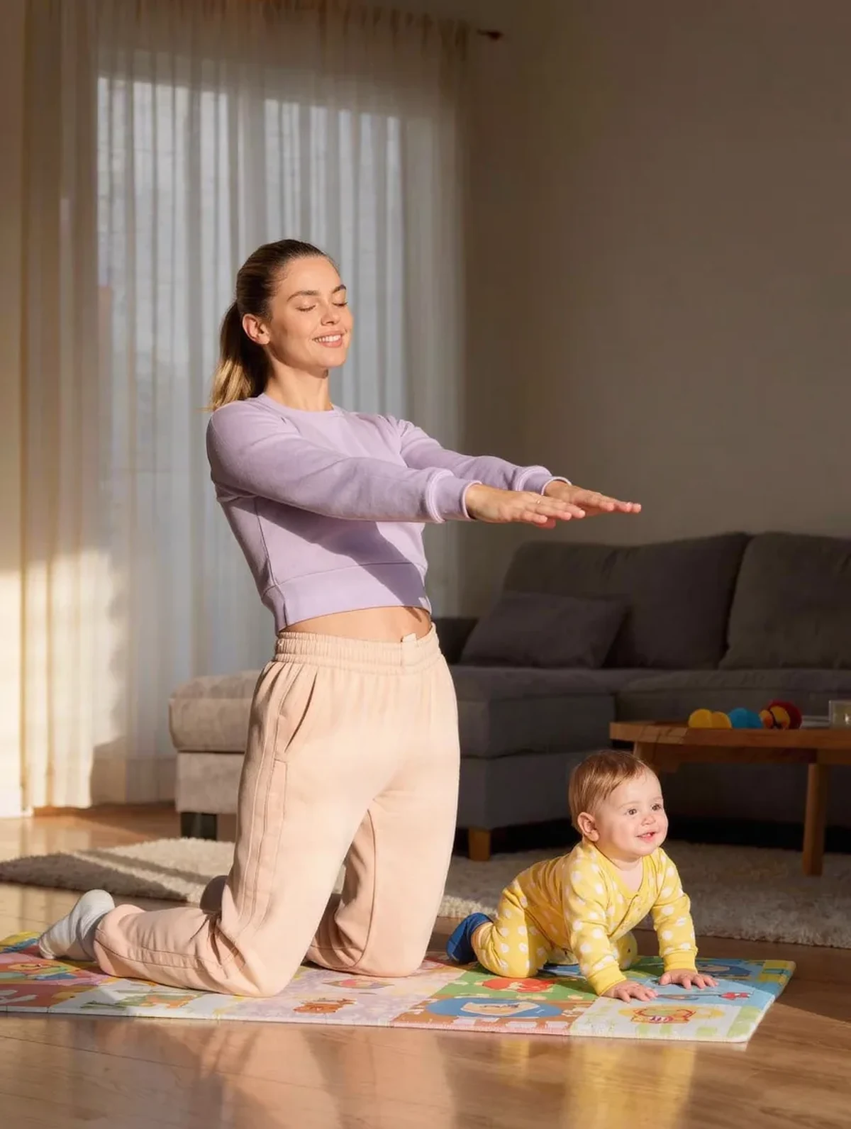 Why Postpartum Training Changes the Month Your Baby Starts Crawling