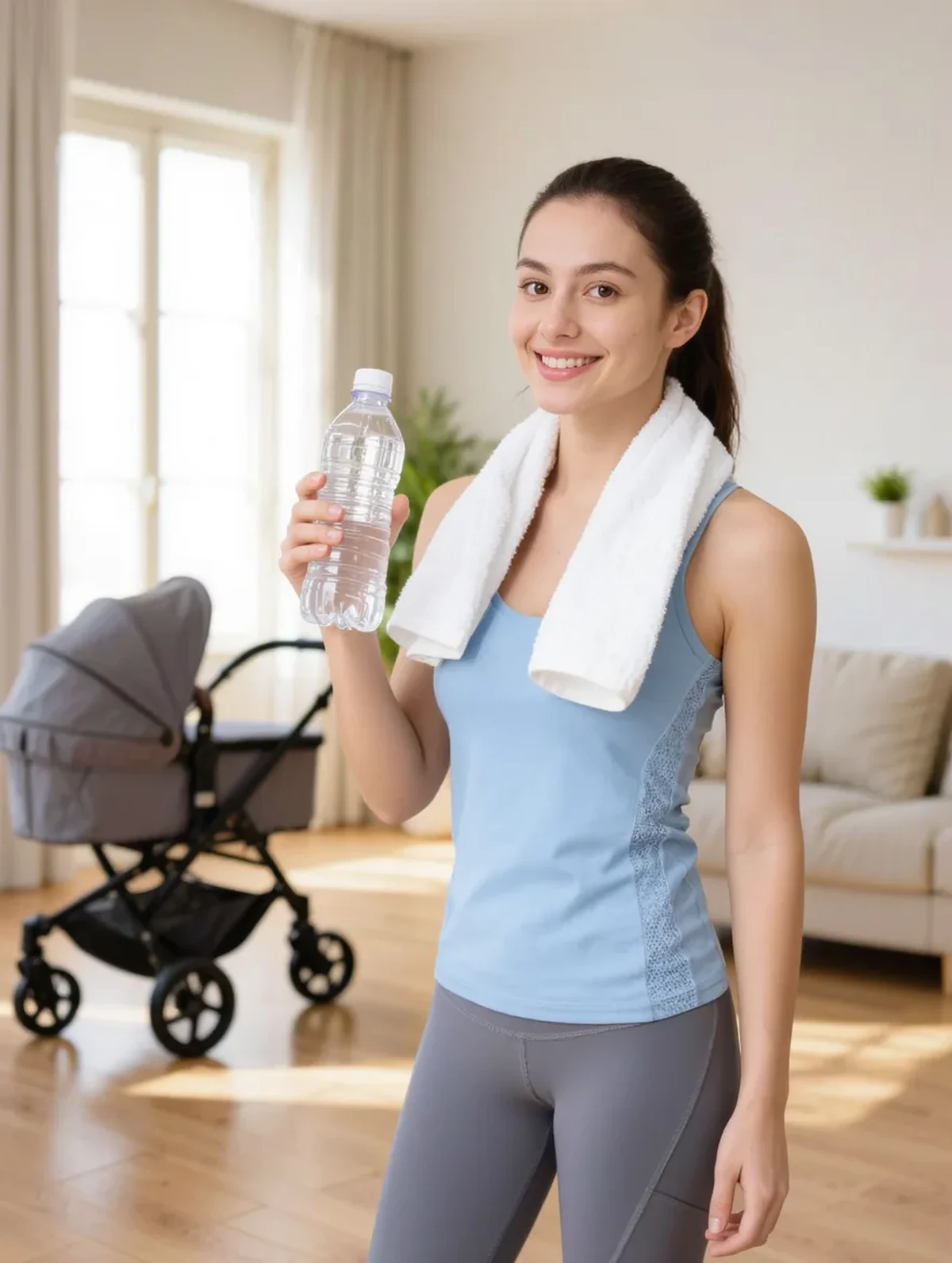 Why You Sweat So Much During Postpartum Workouts